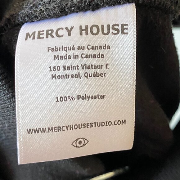 Mercy House Fleece Lined Hood Vest Backless Strappy - Picture 6 of 7